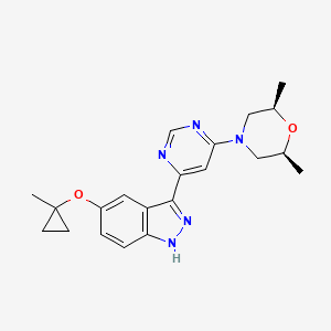 Chemical structure of MLi-2