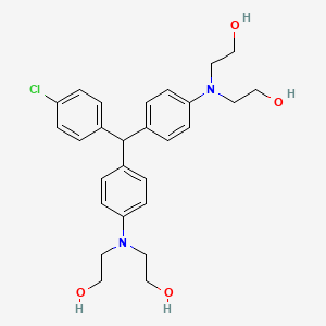 Chemical structure of LM22B-10