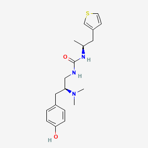 Chemical structure of PZM21