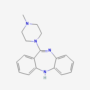 Chemical structure of Dopamine serotonin antagonist-1