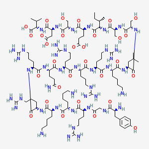 Chemical structure of Tat-NR2B9c