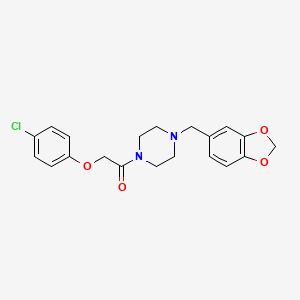 Chemical structure of Fipexide