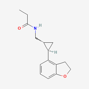 Chemical structure of Tasimelteon