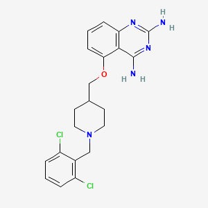 Chemical structure of RG3039 (PF-06687859)