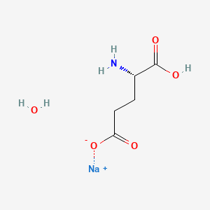 Chemical structure of Sodium Glutamate