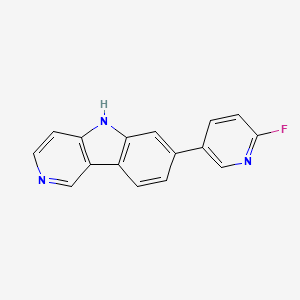Chemical structure of Flortaucipir