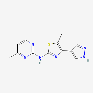 Chemical structure of ADX88178