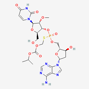 Chemical structure of Inarigivir Soproxil