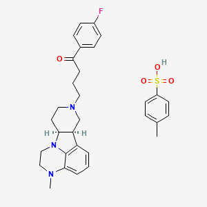 Chemical structure of Lumateperone Tosylate