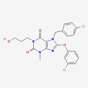 Chemical structure of HC-070
