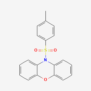 Chemical structure of PSB-12062 (N-(p-Methylphenylsulfonyl)phenoxazine)