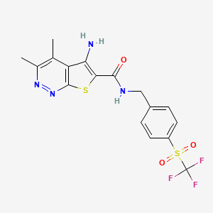 Chemical structure of VU0467154