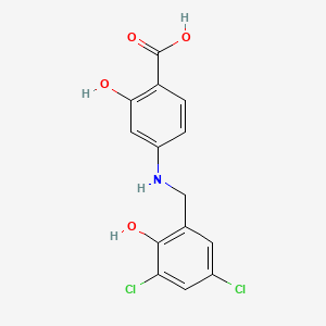 Chemical structure of ZL006