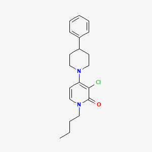 Chemical structure of JNJ-40411813 (ADX-71149)