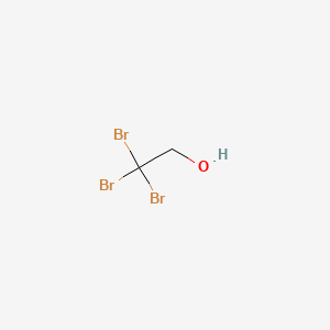Chemical structure of Tribromoethanol