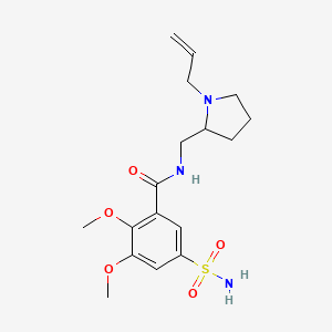 Chemical structure of Veralipride