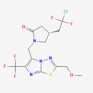 Chemical structure of Padsevonil
