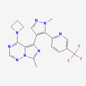 Chemical structure of PF-05180999
