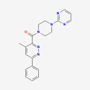 Chemical structure of GIBH-130