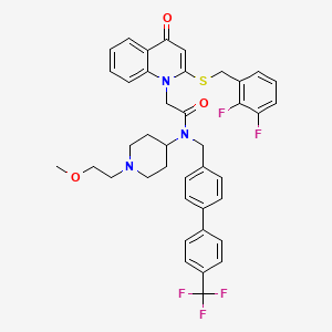 Chemical structure of Rilapladib