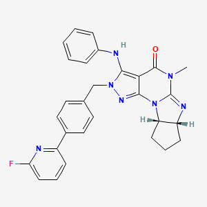 Chemical structure of Lenrispodun