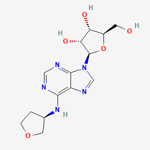 Chemical structure of Tecadenoson
