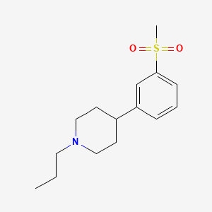 Chemical structure of Pridopidine