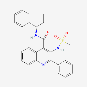 Chemical structure of Pavinetant