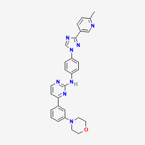 Chemical structure of SR-3306