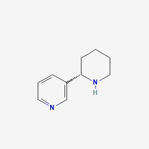 Chemical structure of Anabasine