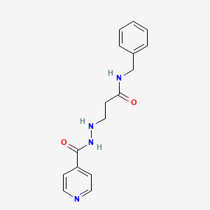 Chemical structure of Nialamide