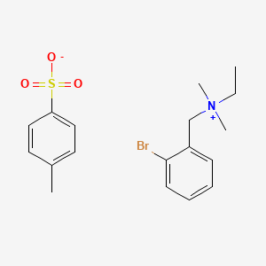 Chemical structure of Bretylium tosylate