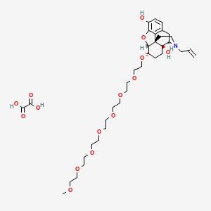 Chemical structure of Naloxegol oxalate