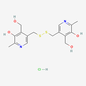 Chemical structure of Pyrithioxin dihydrochloride