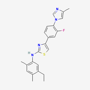 Chemical structure of NGP555