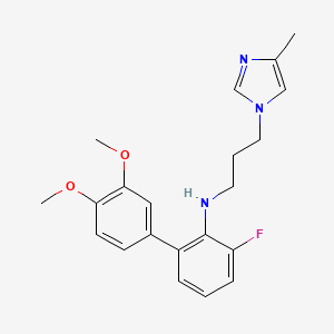 Chemical structure of Glutaminyl Cyclase Inhibitor 1