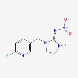 Chemical structure of Imidacloprid
