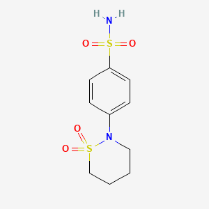 Chemical structure of Sultiame