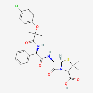 Chemical structure of Fibracillin