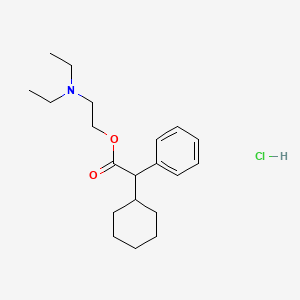 Chemical structure of Drofenine hydrochloride