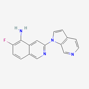 Chemical structure of MK-6240