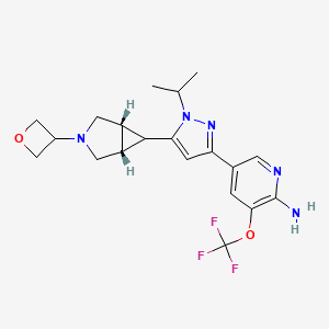 Chemical structure of DLK-IN-1