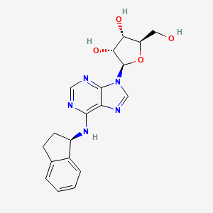 Chemical structure of PD 117519 (CI947)