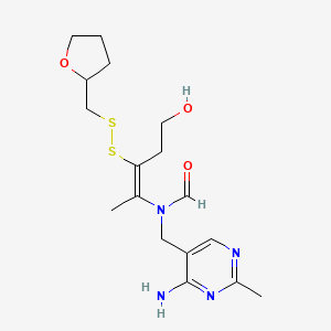 Chemical structure of Fursultiamine
