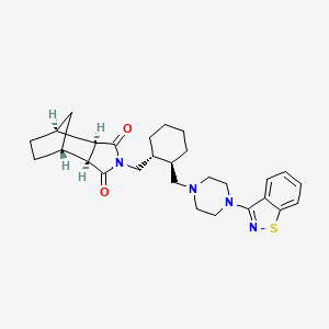 Chemical structure of Lurasidone