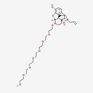 Chemical structure of Naloxegol