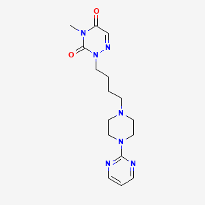 Chemical structure of Eptapirone