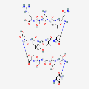 Chemical structure of Hen egg lysozyme peptide (46-61)