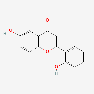 Chemical structure of 6,2'-Dihydroxyflavone