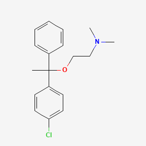 Chemical structure of Chlorphenoxamine